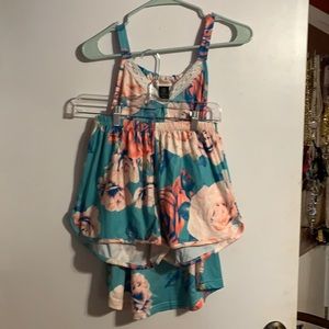 2 Piece Pajama Short Set